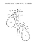 Sports pole wrist strap system diagram and image