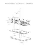 ADJUSTABLE CARRIAGE HOLDER FOR SUPPORT  APPARATUS diagram and image