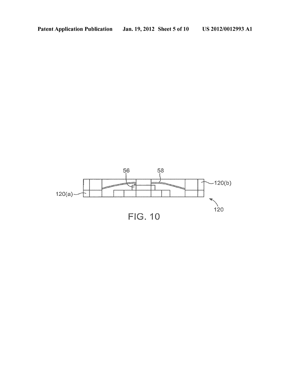 DIE PACKAGE INCLUDING SUBSTRATE WITH MOLDED DEVICE - diagram, schematic, and image 06