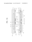 PACKAGE-ON-PACKAGE SEMICONDUCTOR PACKAGE HAVING SPACERS DISPOSED BETWEEN     TWO PACKAGE SUBSTRATES diagram and image