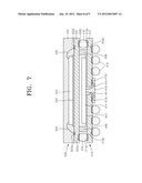 PACKAGE-ON-PACKAGE SEMICONDUCTOR PACKAGE HAVING SPACERS DISPOSED BETWEEN     TWO PACKAGE SUBSTRATES diagram and image