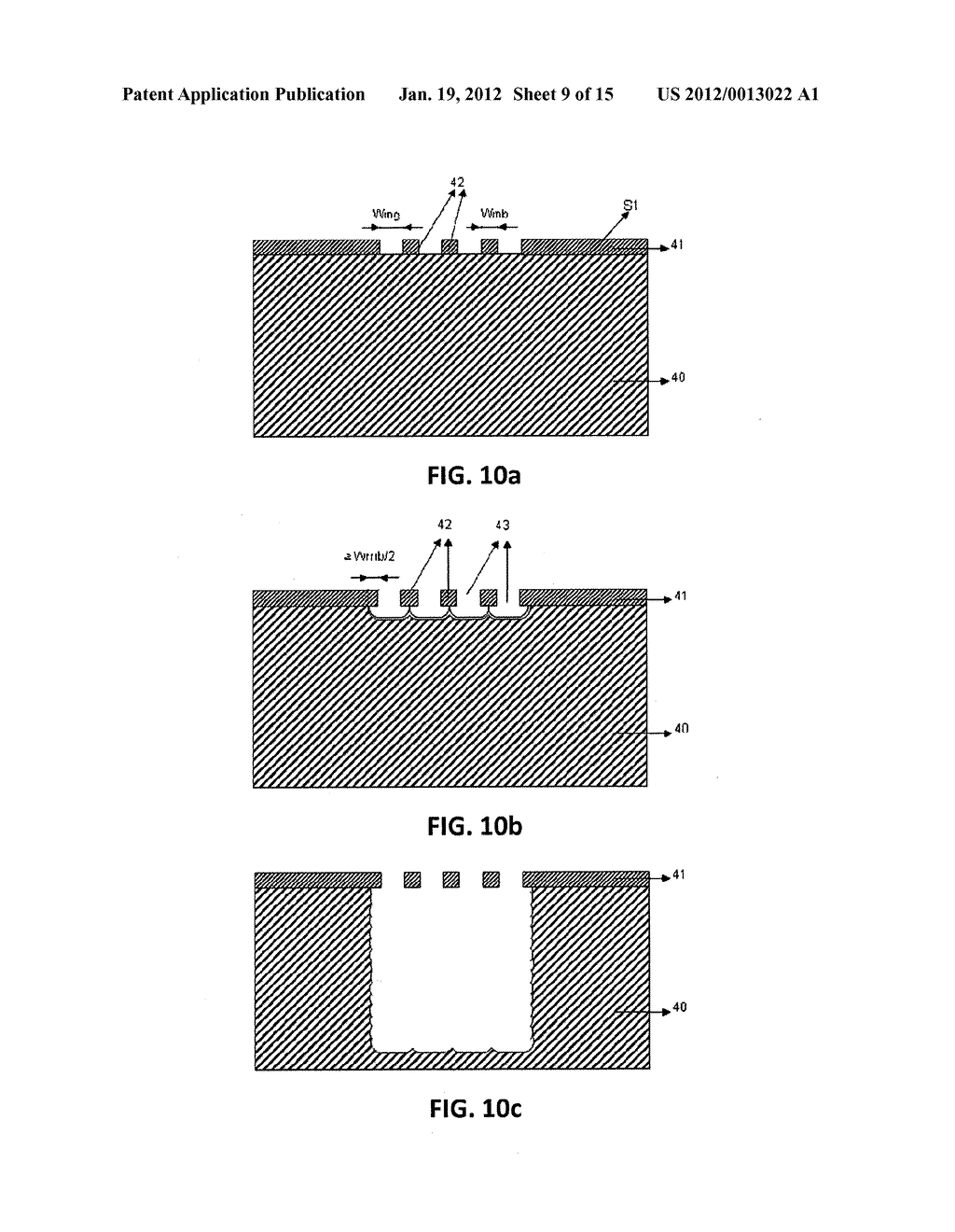 METHOD FOR FORMING 3D-INTERCONNECT STRUCTURES WITH AIRGAPS - diagram, schematic, and image 10