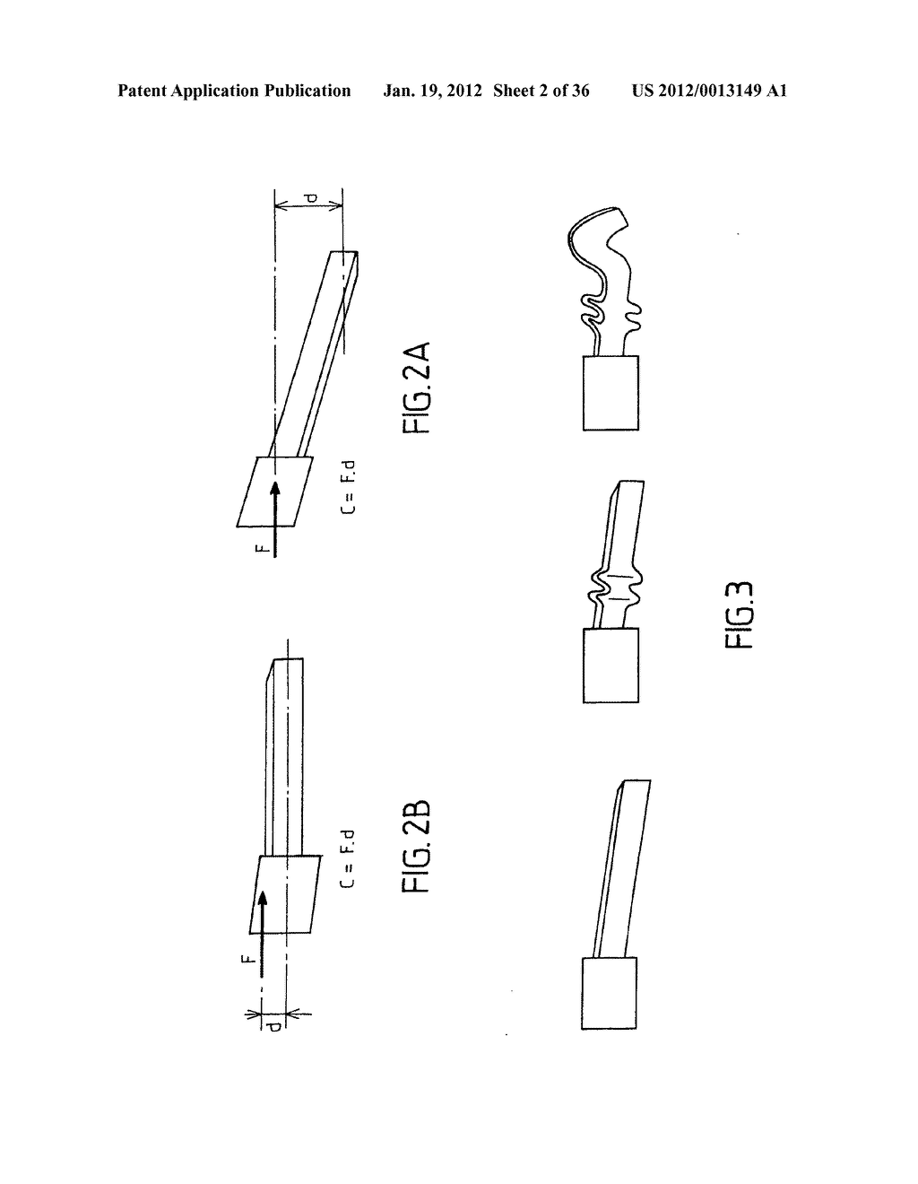 VEHICLE STRUCTURAL ELEMENT SERVING TO ABSORB CERTAIN SHOCKS BY PLASTIC     DEFORMATION - diagram, schematic, and image 03