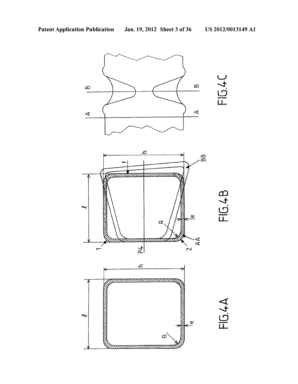 VEHICLE STRUCTURAL ELEMENT SERVING TO ABSORB CERTAIN SHOCKS BY PLASTIC     DEFORMATION - diagram, schematic, and image 04