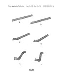 VEHICLE STRUCTURAL ELEMENT SERVING TO ABSORB CERTAIN SHOCKS BY PLASTIC     DEFORMATION diagram and image