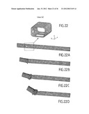 VEHICLE STRUCTURAL ELEMENT SERVING TO ABSORB CERTAIN SHOCKS BY PLASTIC     DEFORMATION diagram and image