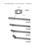 VEHICLE STRUCTURAL ELEMENT SERVING TO ABSORB CERTAIN SHOCKS BY PLASTIC     DEFORMATION diagram and image