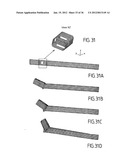 VEHICLE STRUCTURAL ELEMENT SERVING TO ABSORB CERTAIN SHOCKS BY PLASTIC     DEFORMATION diagram and image