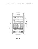 PORTABLE ELECTRONIC DEVICE AND METHOD OF CONTROLLING SAME diagram and image