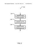 METHOD FOR CONTROLLING THE INTERACTIONS OF A USER WITH A GIVEN ZONE OF A     TOUCH SCREEN PANEL diagram and image