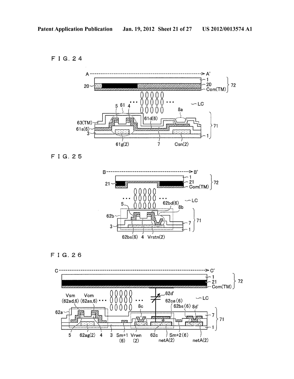 DISPLAY DEVICE AND DRIVING METHOD FOR DISPLAY DEVICE - diagram, schematic, and image 22