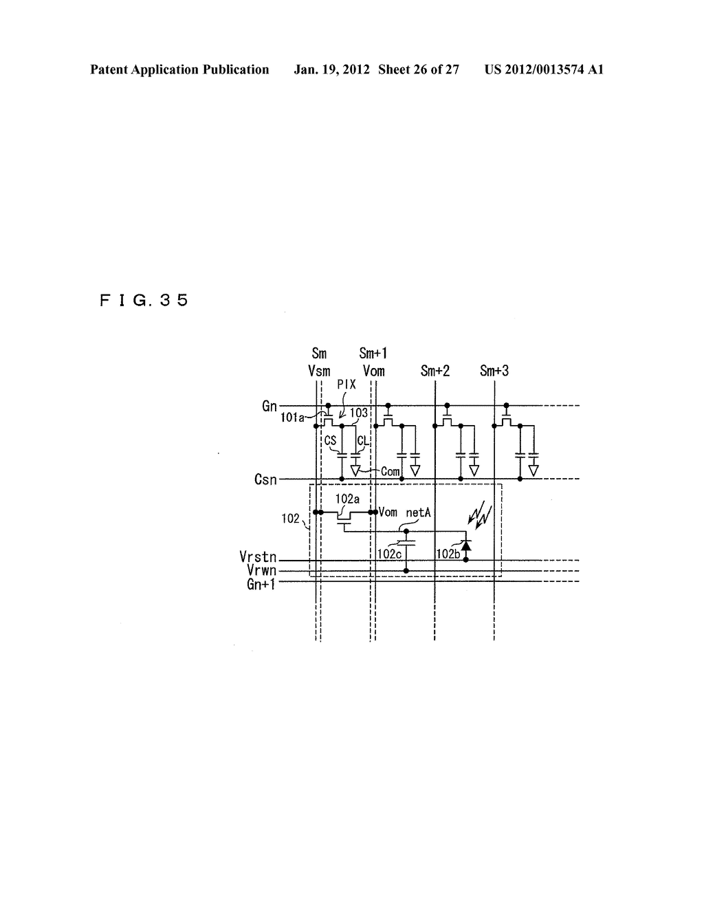 DISPLAY DEVICE AND DRIVING METHOD FOR DISPLAY DEVICE - diagram, schematic, and image 27