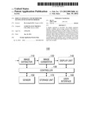 DISPLAY APPARATUS AND METHOD FOR SETTING SENSE OF DEPTH THEREOF diagram and image