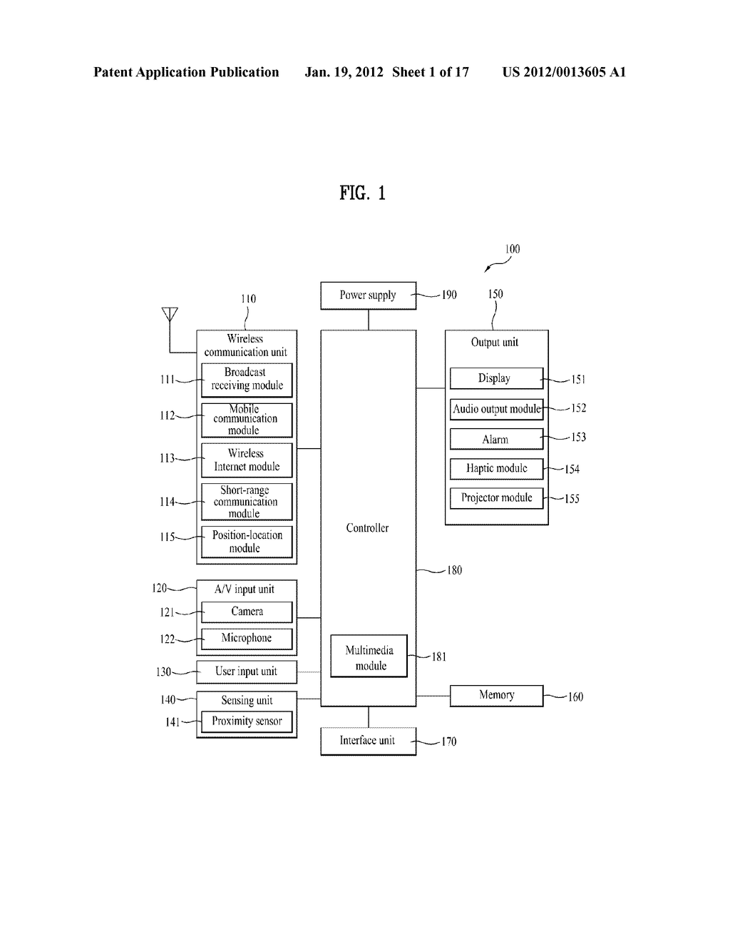 MOBILE TERMINAL AND CONTROLLING METHOD THEREOF - diagram, schematic, and image 02