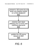 Tools for Use within a Three Dimensional Scene diagram and image