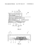 Motor and recording disc driving device diagram and image