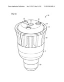 Cooling element for a lighting device diagram and image