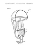 Cooling element for a lighting device diagram and image