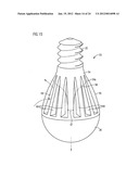 Cooling element for a lighting device diagram and image