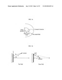 Method and apparatus for simultaneously controlling near sound field and     far sound field diagram and image