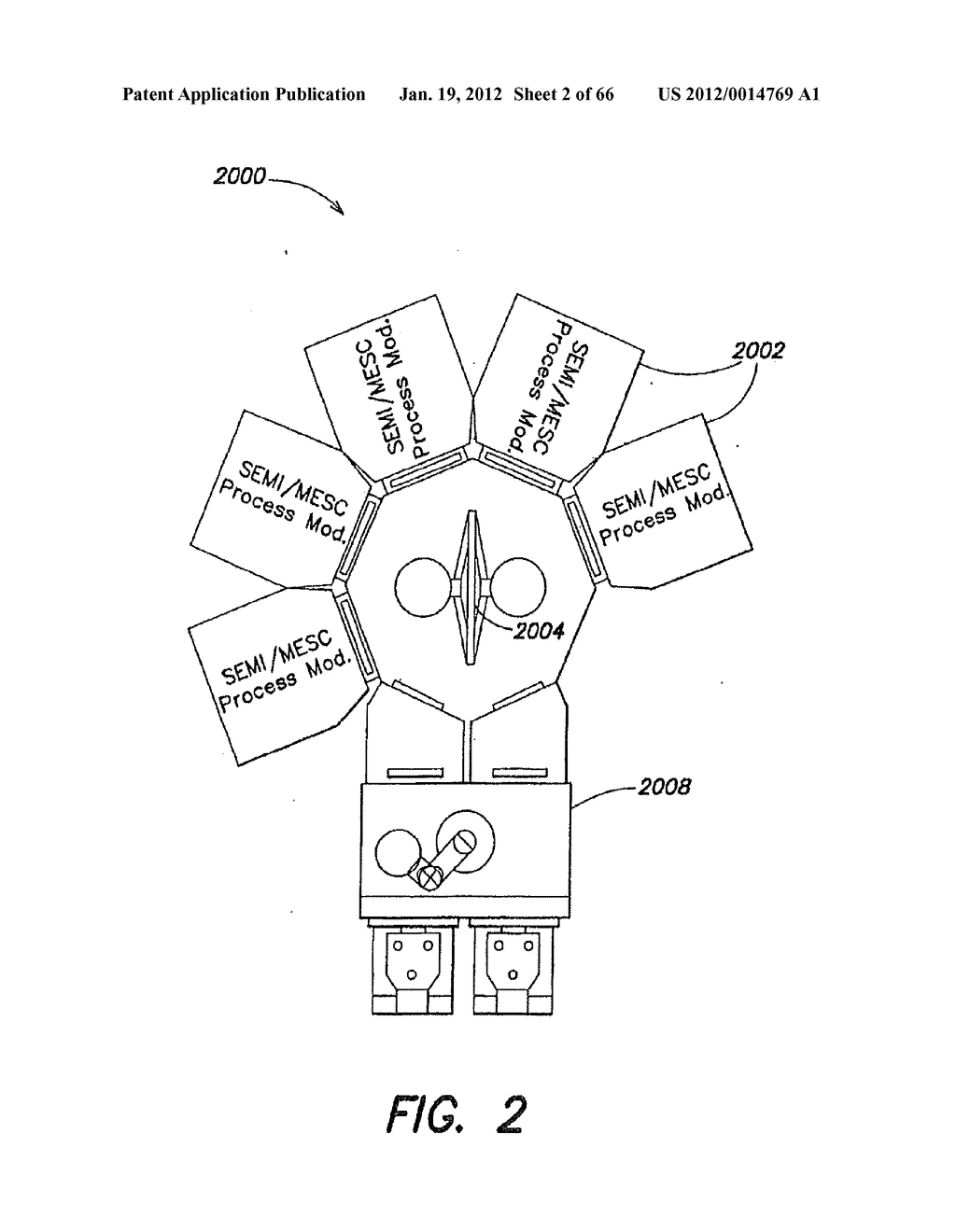 STACKED PROCESS MODULES FOR A SEMICONDUCTOR HANDLING SYSTEM - diagram, schematic, and image 03