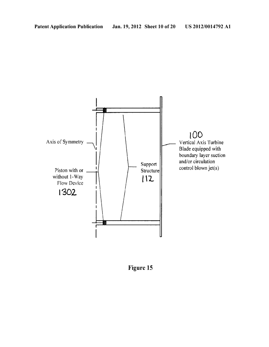 CIRCULATION CONTROLLED VERTICAL AXIS WIND TURBINE - diagram, schematic, and image 11