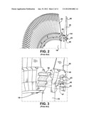 DOVETAIL CONNECTION FOR TURBINE ROTATING BLADE AND ROTOR WHEEL diagram and image
