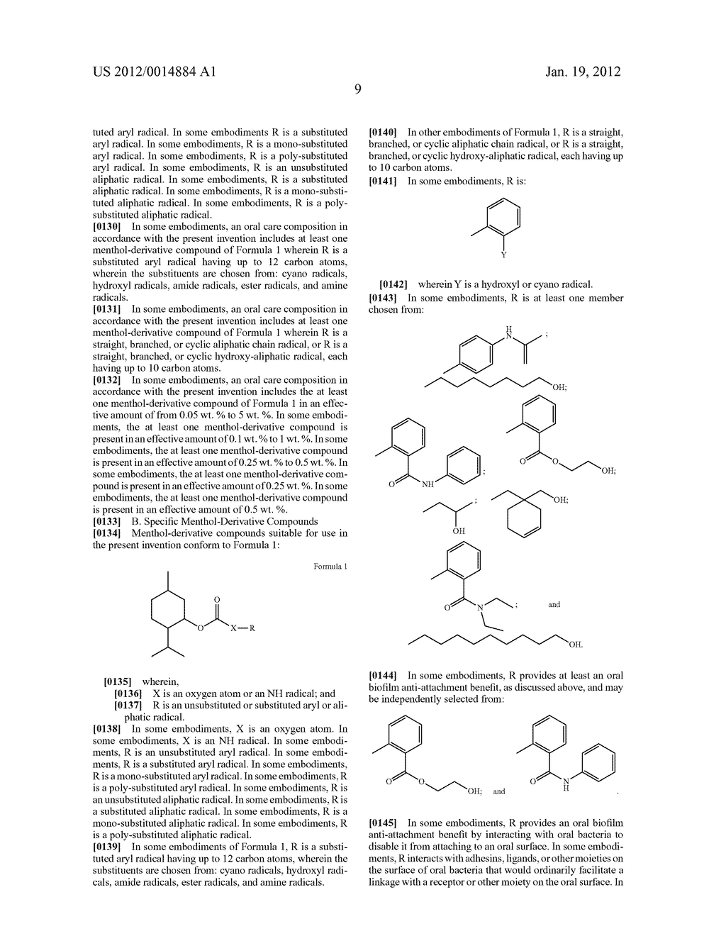 MENTHOL-DERIVATIVE COMPOUNDS AND USE THEREOF AS ORAL AND SYSTEMIC ACTIVE     AGENTS - diagram, schematic, and image 10