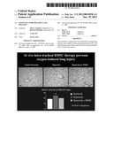 STEM CELLS FOR TREATING LUNG DISEASES diagram and image