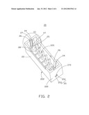 ELECTRIC CONNECTOR WITH ENGAGABLE STRUCTURE FOR MOUNTING MALE CONNECTOR TO     FEMALE CONNECTOR diagram and image