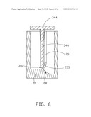 ELECTRIC CONNECTOR WITH ENGAGABLE STRUCTURE FOR MOUNTING MALE CONNECTOR TO     FEMALE CONNECTOR diagram and image