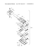 ELECTRICAL CONNECTOR ASSEMBLY HAVING ENGAGING MEANS FOR PROVIDING HOLDING     FORCE diagram and image