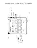 SYSTEM AND METHOD FOR ORGANIZING APPLICATION INDICATORS ON AN ELECTRONIC     DEVICE diagram and image