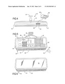 Combined Rear View Mirror and Telephone diagram and image