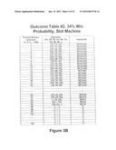 METHOD AND APPARATUS FOR VARYING WIN PROBABILITY AND PAYOUTS OF A GAMING     MACHINE diagram and image