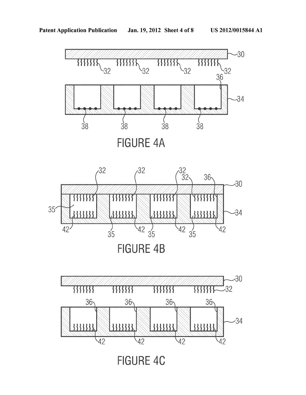 DEVICE AND METHOD FOR PRODUCING A REPLICATE OR DERIVATIVE FROM AN ARRAY OF     MOLECULES, AND APPLICATIONS THEREOF - diagram, schematic, and image 05