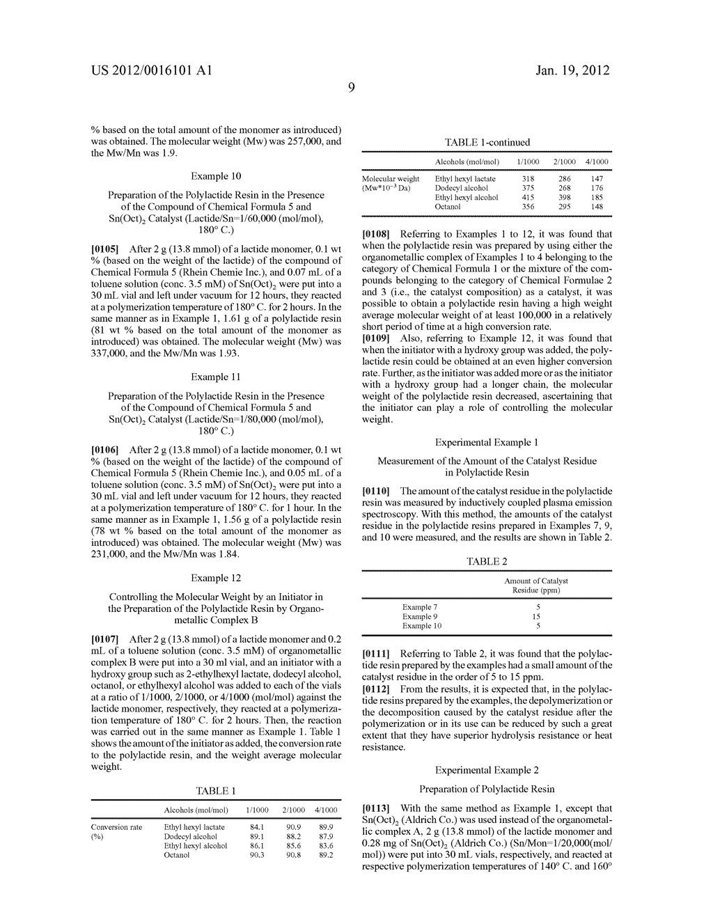 POLYLACTIDE RESIN AND PREPARATION METHOD THEREOF - diagram, schematic, and image 12