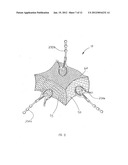 SURGICAL SYSTEM WITH CLIPS FOR IDENTIFYING THE ORIENTATION OF A TISSUE     SAMPLE diagram and image