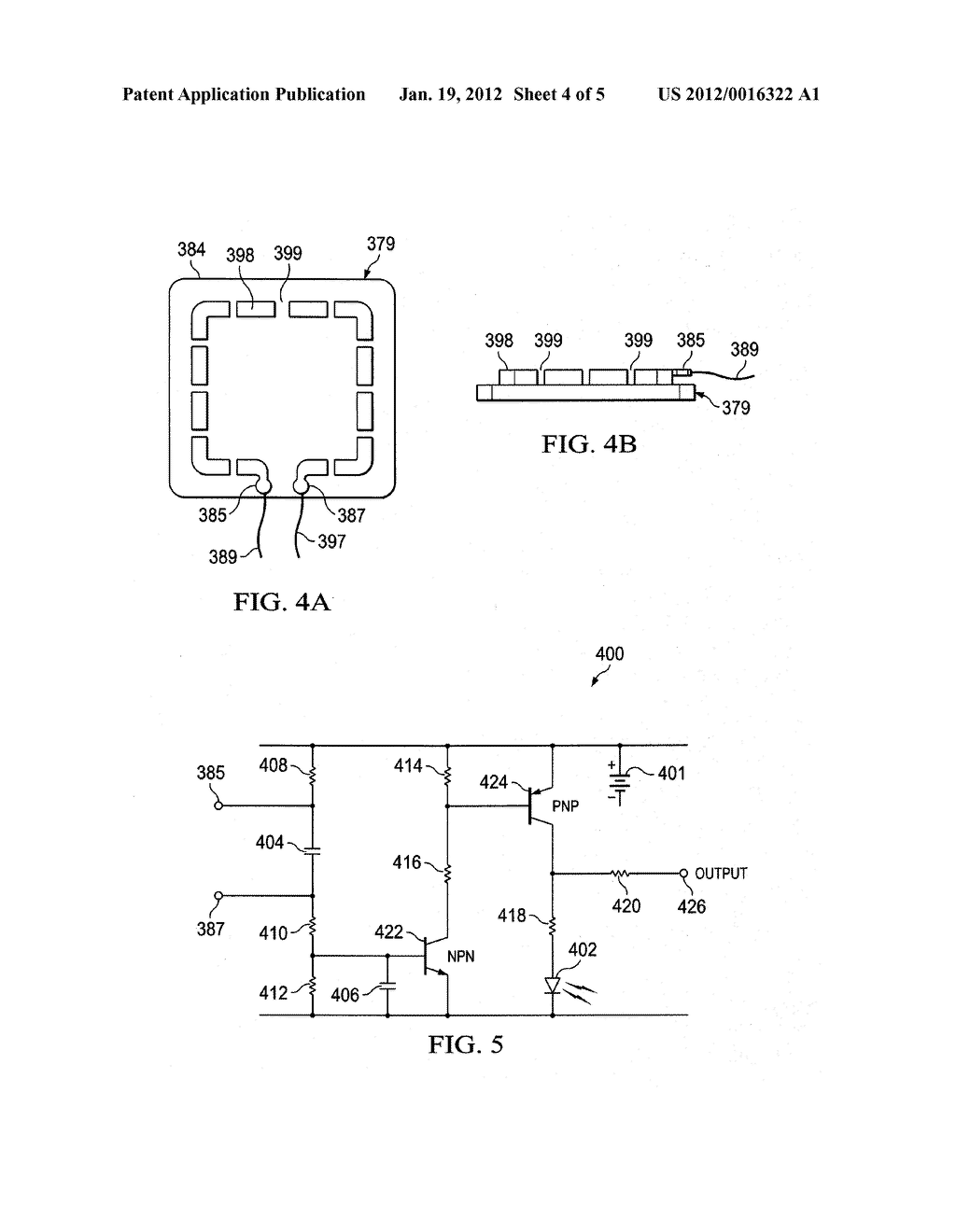 SYSTEMS AND METHODS FOR ELECTRICALLY DETECTING THE PRESENCE OF EXUDATE IN     DRESSINGS - diagram, schematic, and image 05