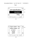 Display Apparatus for Work Machine and Language Rewriting System for     Display Apparatus diagram and image