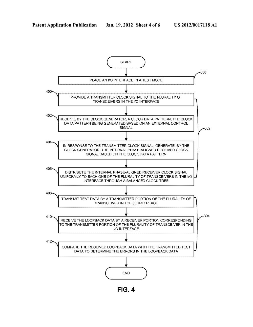 METHOD AND APPARATUS FOR TESTING AN INTEGRATED CIRCUIT INCLUDING AN I/O     INTERFACE - diagram, schematic, and image 05