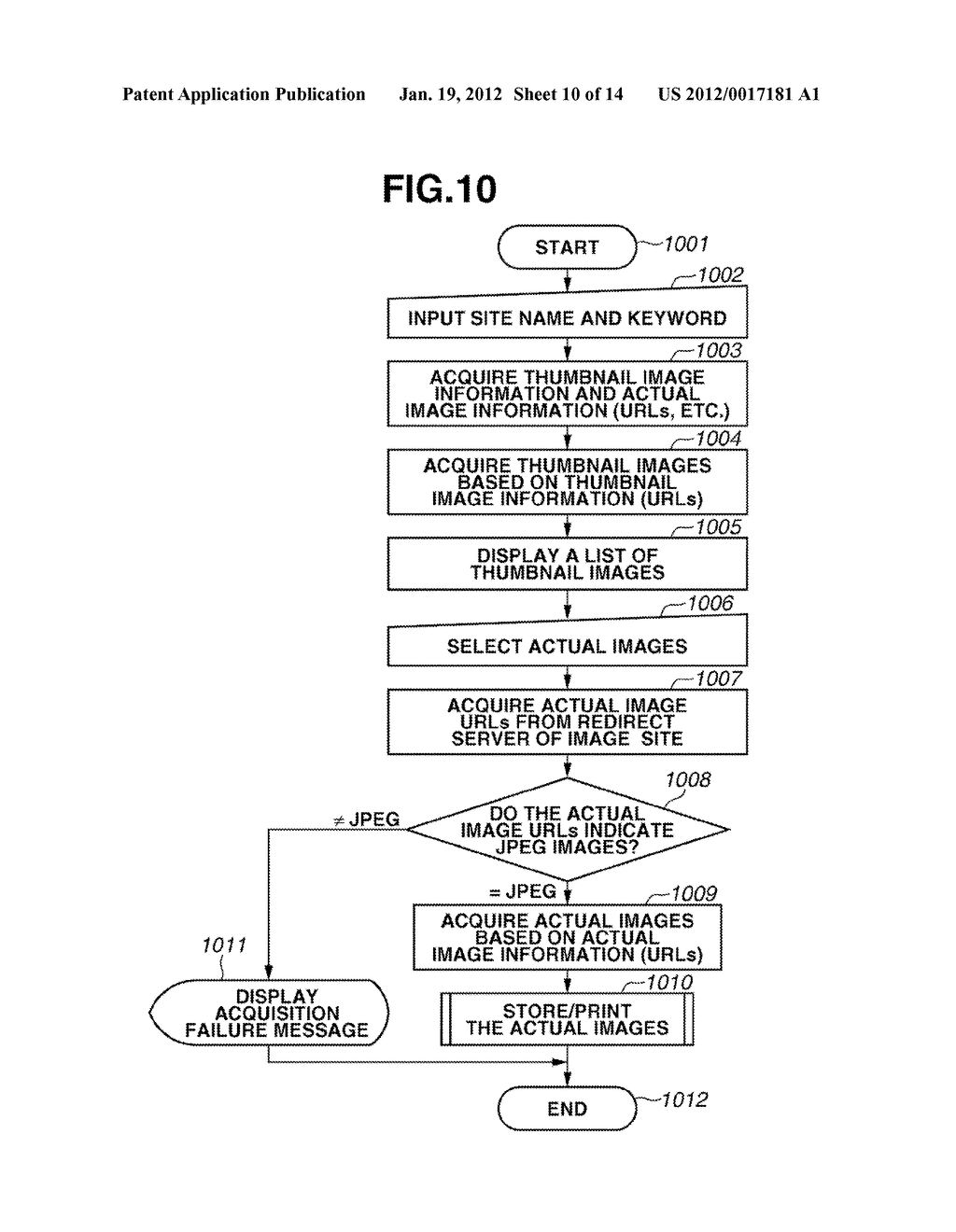 IMAGE PROCESSING APPARATUS CONTROL METHOD AND PROGRAM - diagram, schematic, and image 11