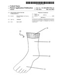 Sock With Connected Toe Compartments diagram and image