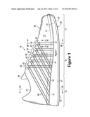 Article Of Footwear Incorporating Tensile Strands WIth An Elongated     Cross-Sectional Shape diagram and image