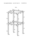 Modular plant support diagram and image