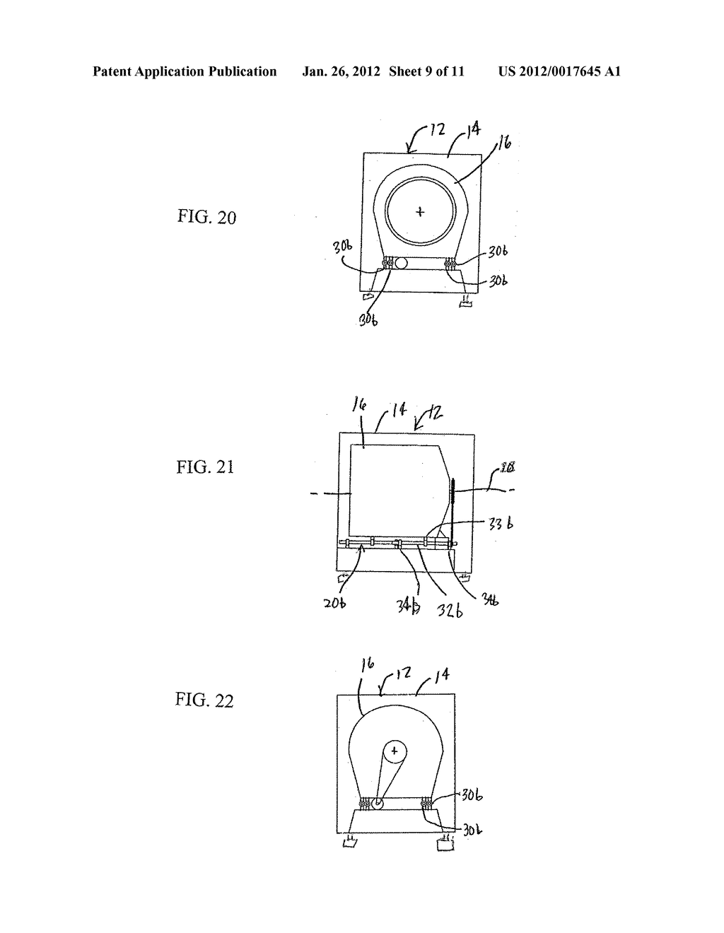 WASHING MACHINE WITH VIBRATION ISOLATION SYSTEM - diagram, schematic, and image 10