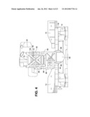 POWER CORD ROUTING SYSTEM FOR MITER SAW WITH HINGE LINKAGE LINEAR GUIDE diagram and image