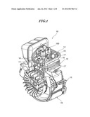 LUBRICATING DEVICE FOR FOUR-STROKE ENGINE diagram and image