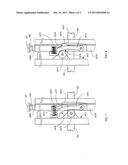 Centrifugal force combined with sliding damping type torque actuated     clutch diagram and image