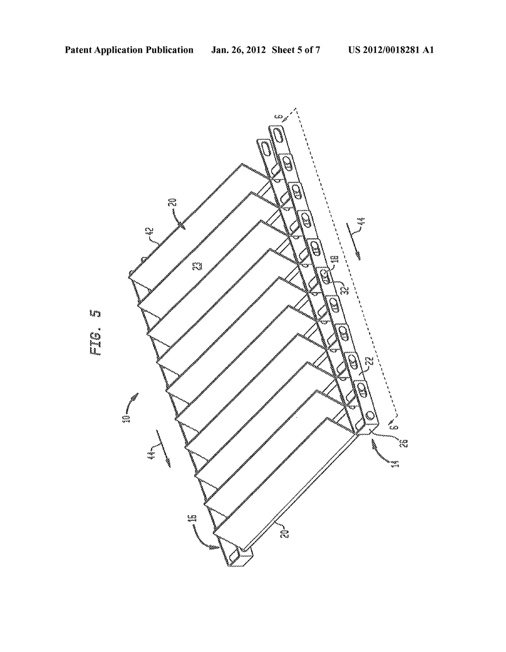 CONVEYOR BELT WITH ARTICULATING TRANSPORT SURFACE - diagram, schematic, and image 06